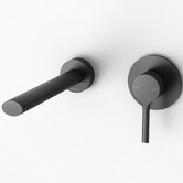 Phoenix Tapware Vivid Slimline Oval Shower/Bath Wall Mixer Trim Kit Only