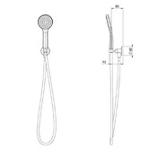 Phoenix Tapware Pina Hand-held Shower