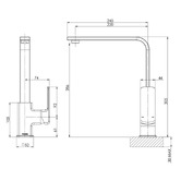 Phoenix Tapware Teva Gooseneck Sink Mixer
