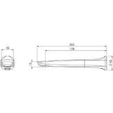 Phoenix Tapware Subi Bath Spout
