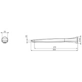 Phoenix Tapware Subi Bath Spout