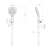 Phoenix Tapware Nuage Hand-held Shower