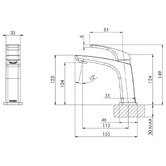 Phoenix Tapware Rush Basin Mixer