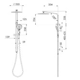 Phoenix Tapware Oxley Twin Shower