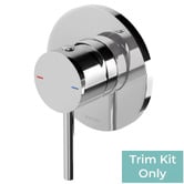 Phoenix Tapware Pina Shower/Bath Wall Mixer 90mm Backplate Trim Kit Only