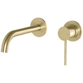 Phoenix Tapware Vivid Slimline 175mm Pin Lever Bath/Basin Wall Mixer Set Trim Kit Only