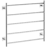 Phoenix Tapware Radii 750 x 740 mm 5 Bar Heated Towel Rail
