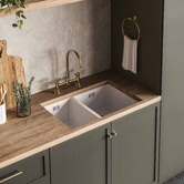Phoenix Tapware 5000 Series 710mm 1 &amp; &frac34; Kitchen Sink