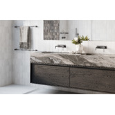 Phoenix Tapware Vivid Slimline 180mm Bath/Basin Wall Mixer Set