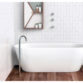 Phoenix Tapware Vivid Floor Mounted Bath Spout