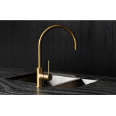 Phoenix Tapware Vivid Slimline Gooseneck Kitchen Sink Mixer