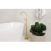 Phoenix Tapware Vivid Slimline Floor Mounted Bath Mixer