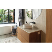 Phoenix Tapware Vivid Slimline Up Bath/Basin Wall Mixer Set