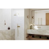 Phoenix Tapware Vivid Slimline 175mm Pin Lever Bath/Basin Wall Mixer Set Trim Kit Only
