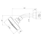 Phoenix Tapware Ivy 100mm Shower &amp; Bathroom Tapware Package