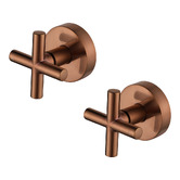 Phoenix Tapware Ivy 100mm Shower with Retrofit Cross Handle Taps &amp; Spout Package