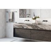 Phoenix Tapware Vivid Slimline Single Bar Brass Towel Rail