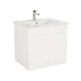 Bianca Wall Mounted Ceramic Top Vanity with Basin | Temple & Webster