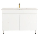Nueva Bathware 120cm Bianca 2 Door Floor Standing Vanity with Basin