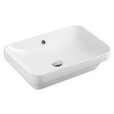 Nueva Bathware Cosy 610mm Rectangular Insert Ceramic Basin