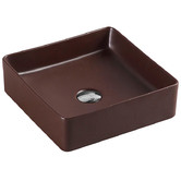 Nueva Bathware Nueva 360mm Square Counter Top Ceramic Basin