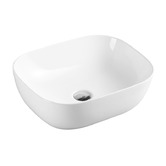 Nueva Bathware Evea Round-Edge Rectangular Ceramic Basin