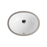 Nueva Bathware Nue Oval Ceramic Undermount Basin