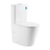 Nueva Bathware London Compact Rimless Back-To-Wall Toilet Suite
