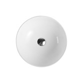Nueva Bathware 400mm Spin Rounded Bottom Counter Top Ceramic Basin
