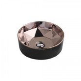 Nueva Bathware Nueva 410mm Art Nickel Round Counter Top Ceramic Basin