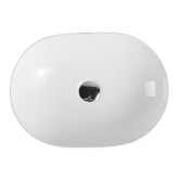 Nueva Bathware Evea Pill-Shape Counter Top Ceramic Basin