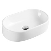 Nueva Bathware Evea 500mm Pill Ceramic Basin &amp; Waste Set