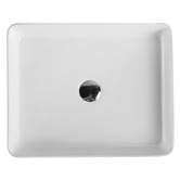 Nueva Bathware Qtro Rectangular Counter Top Ceramic Basin