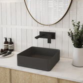 Nueva Bathware Nueva 360mm Square Counter Top Ceramic Basin