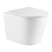 Nueva Bathware Zara Rimless Wall Hung Toilet Pan