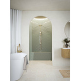 Nueva Bathware Evea 485mm Pill-Shape Counter Top Ceramic Basin