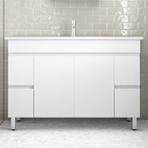 Nueva Bathware 120cm Bianca 2 Door Floor Standing Vanity with Basin