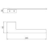 Nueva Bathware Perry 250mm Towel Rail