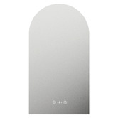 Nueva Bathware Ozias 600mm Arched LED Bathroom Mirror