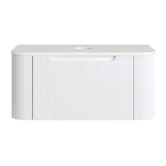 Nueva Bathware Airlie 900mm Wall Hung Single Vanity with Quartz Stone Countertop