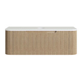 Nueva Bathware Airlie 1200mm Wall Hung Single Vanity with Quartz Stone Countertop
