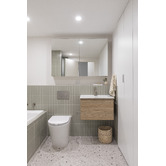 Nueva Bathware Marci Rubine Dual Flush Button