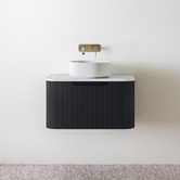 Nueva Bathware Airlie 750mm Wall-Hung Single Vanity with Quartz Stone Countertop