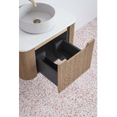 Nueva Bathware Airlie 750mm Wall-Hung Single Vanity with Quartz Stone Countertop