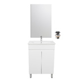 Nueva Bathware Denver 600mm Floormount Vanity package with Mirror