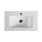 Nueva Bathware Liora 600mm Freestanding Vanity with Single Integrated Basin