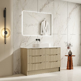 Nueva Bathware Colette 1200mm Freestanding Vanity with Stone Countertop