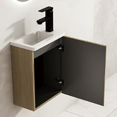 Nueva Bathware Colette 400mm Wall Hung Small Space Vanity