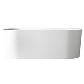 Nueva Bathware Iseo Free-Standing Acrylic Thin Edge Bath