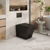 Nueva Bathware Enox Rimless Wall Faced Toilet Pan